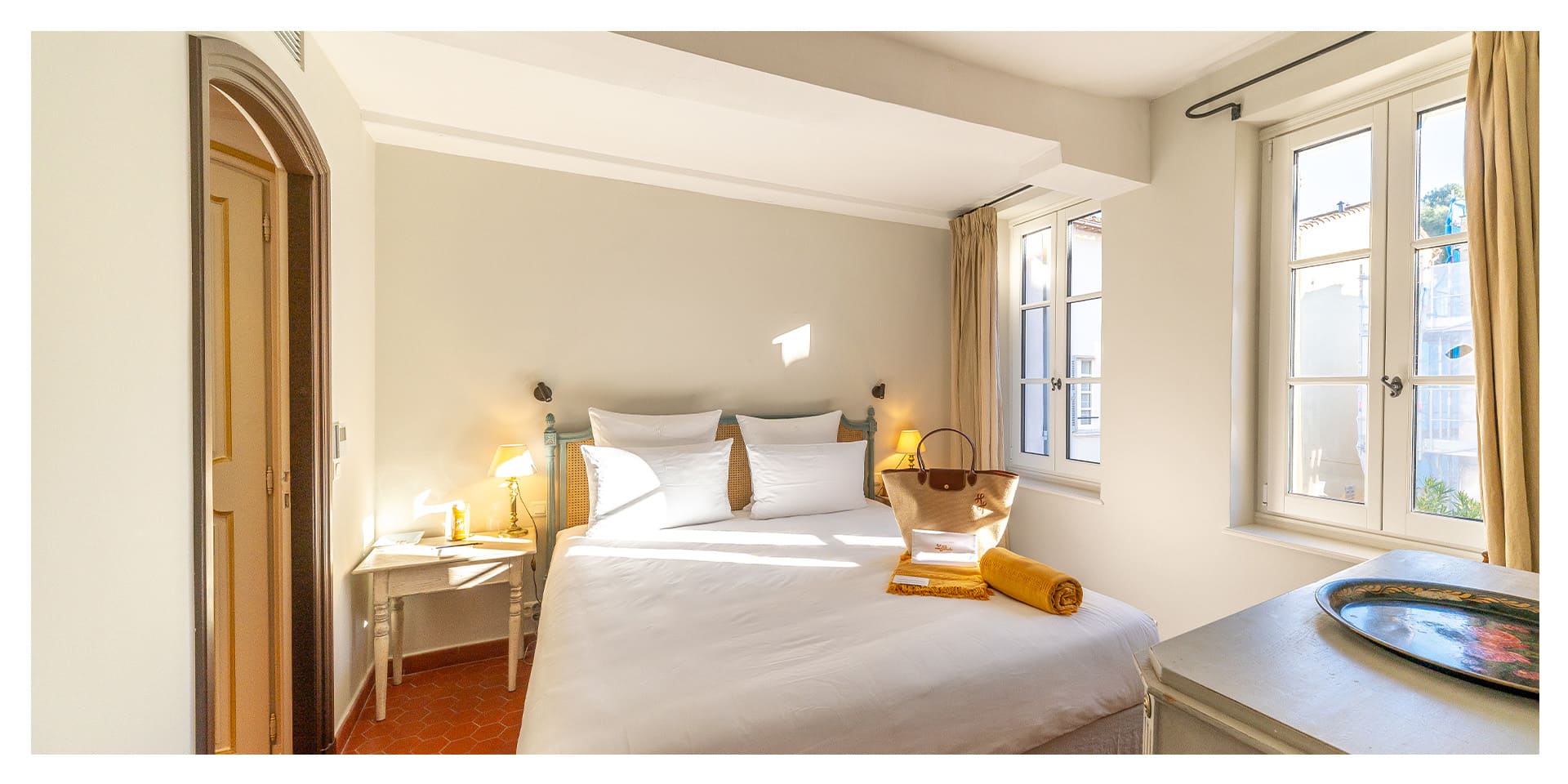 Chambre confortable de la maison.